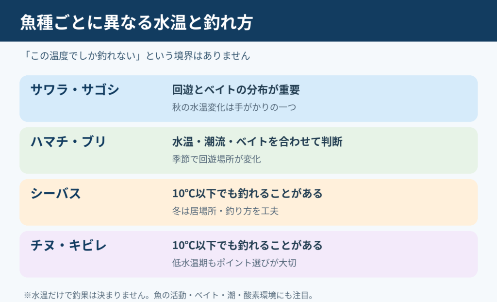 大阪湾奥の月別水温目安