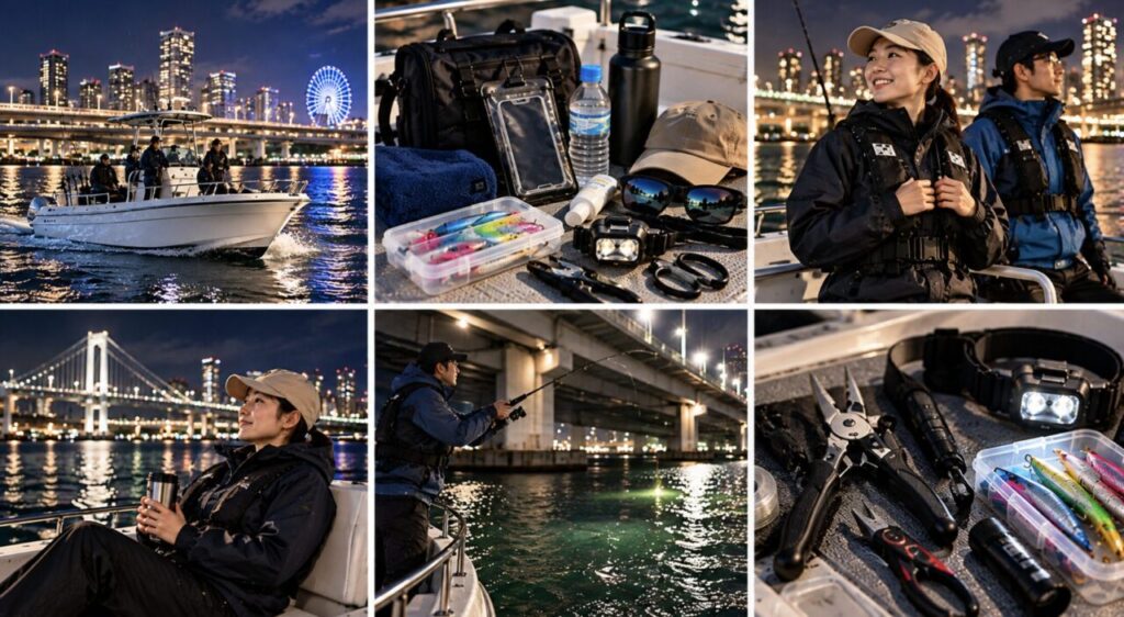 大阪の夜景とともに、秋のナイトシーバスを楽しもう!