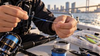 【初心者向け】釣りのリーダーとは？PEラインに必要な理由・結び方・FGノットとノットアシストの使い方を徹底解説！